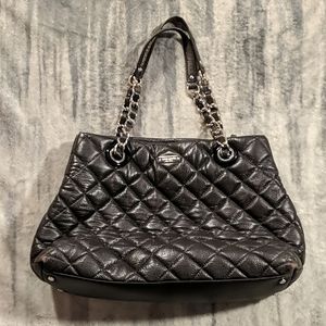 Kate Spade large quilted leather shoulder bag